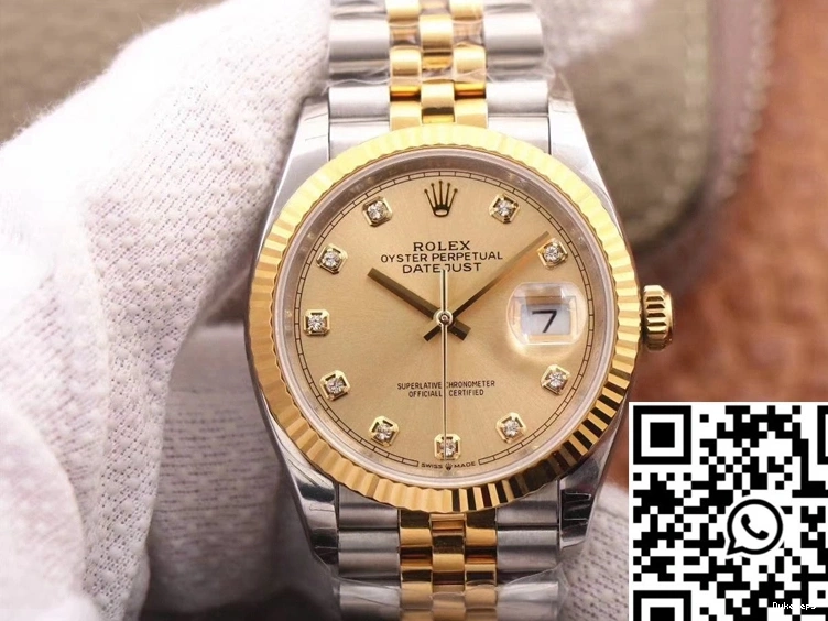 M126233-0017 Champagne Rolex Dial EW Factory Datejust 0718